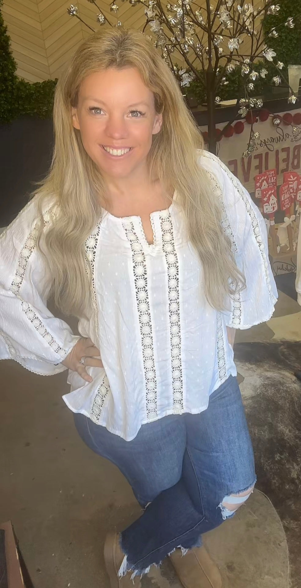 Bell sleeve