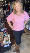 Smitten short sleeve sweater