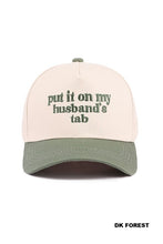 Husband tab Hat