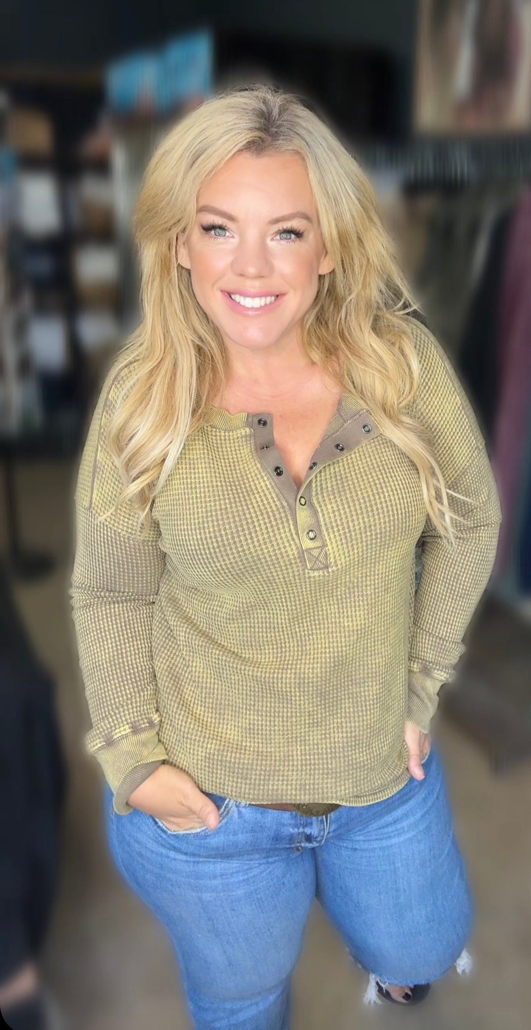 Mocha Henley