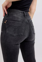 High Waisted Tummy Control Black Judy