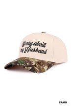 Sorry about my Husband Hat