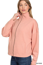 Fireside zip jacket