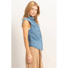 Denim Crush Top