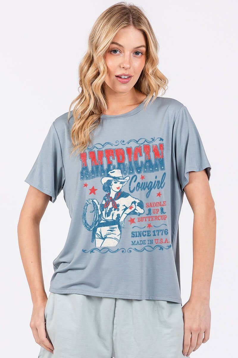 American Cowgirl Tee